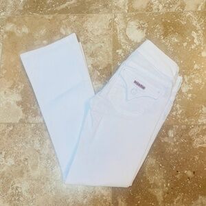 Hudson White Jeans